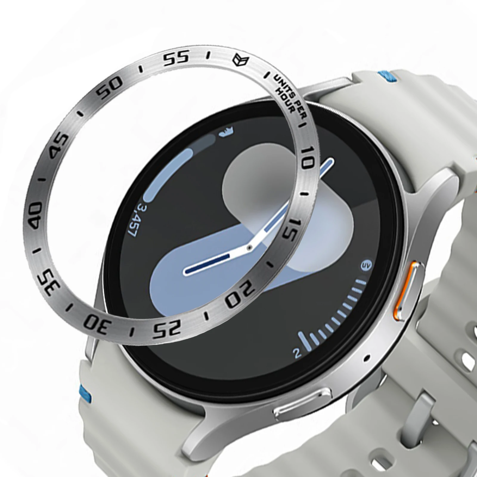 Enhanced Metal Protective Bezel Ring and Case Cover