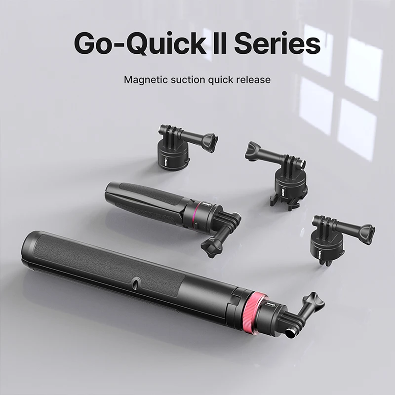 Ulanzi Go-Quick II 1.4m Extendable Tripod Selfie Stick For Gopro Hero 13 12 11 10 9 8 Action Camera Video Vlog Photography 6