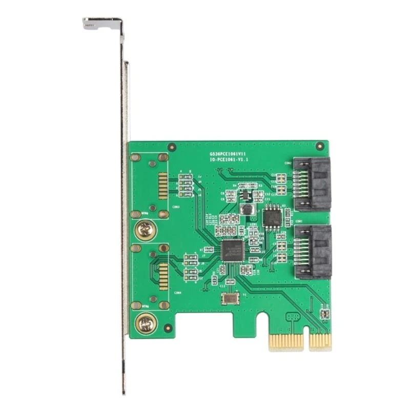 Q5WA PCIExpress Controller Adapter Card Expand Storage and Support RAID1/RAID0 Configuration