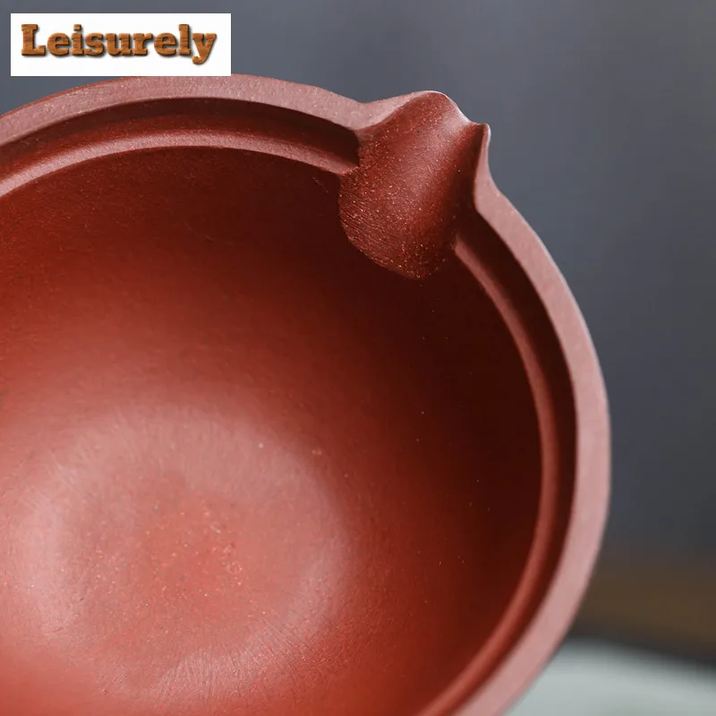 130ml Boutique Yixing Purple Clay Teapots Handmade Fortune Crab Pot Raw Ore Purple Mud Kettle With Strainer Zisha Tea Set Gifts