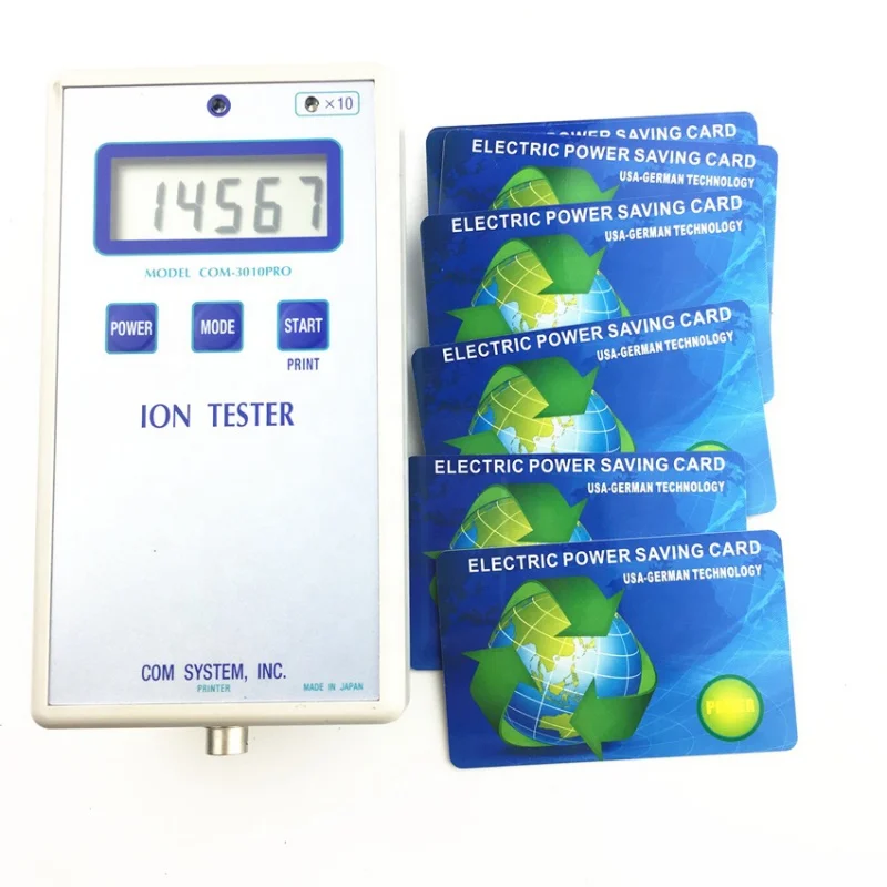 Hoonni Negative ion Energy Saver Card Saving Power Manual Instruction Terahertz Card Bio Energy Card OEM