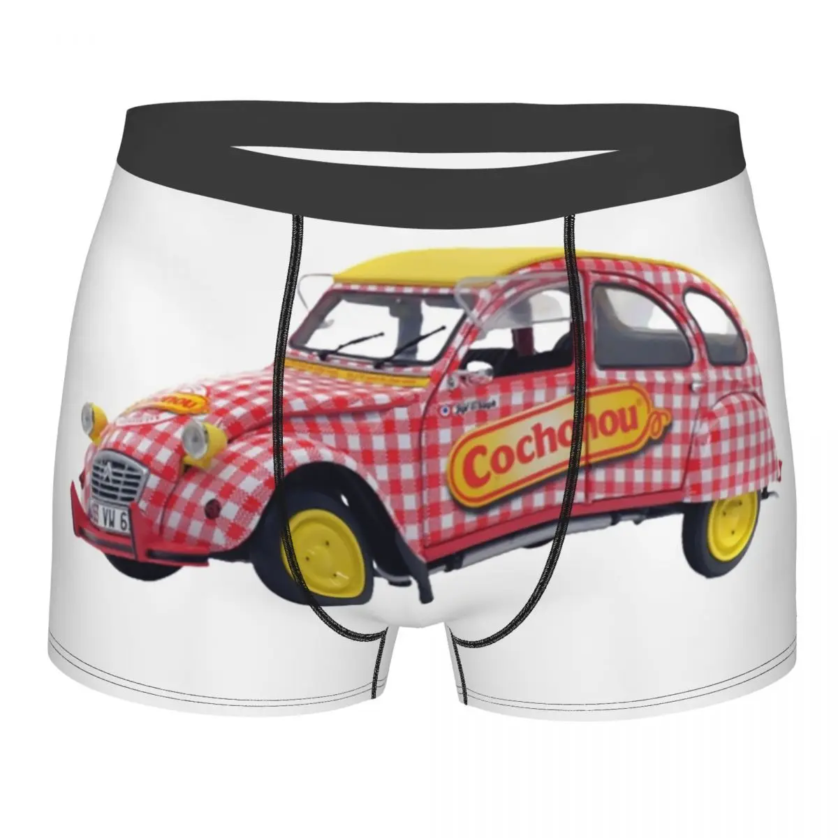 

Custom Pig Cochonou Underwear Men Stretch Boxer Briefs