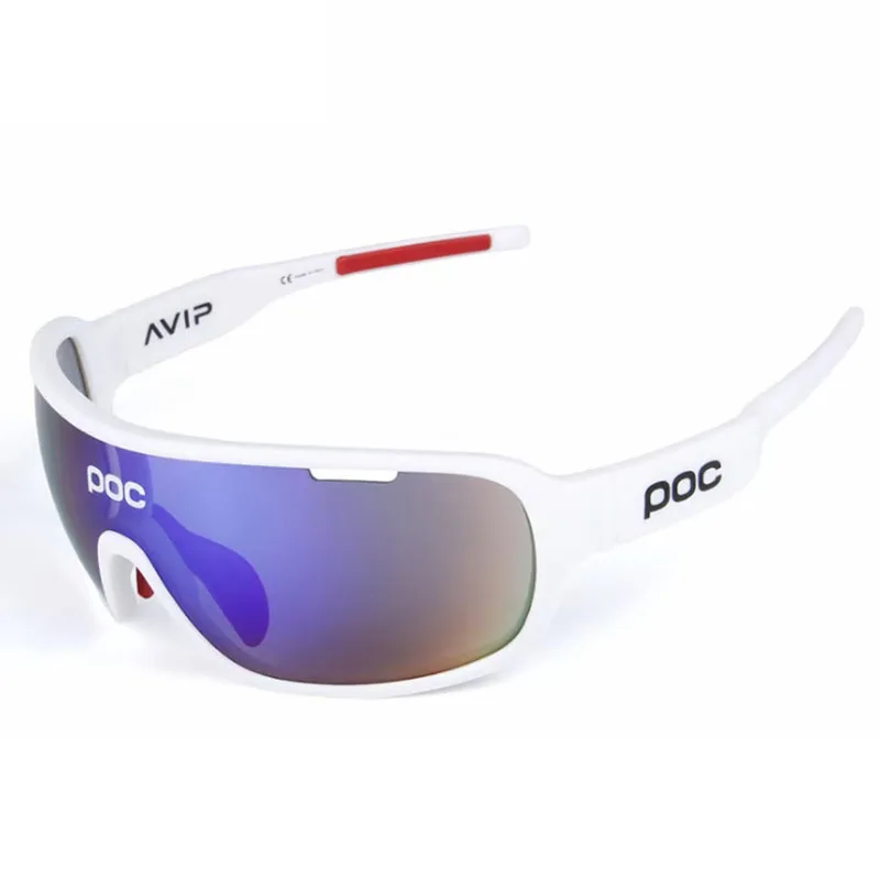 POC bike polarized Sports Sunglasses cycling glasses riding goggles with 5 lens 