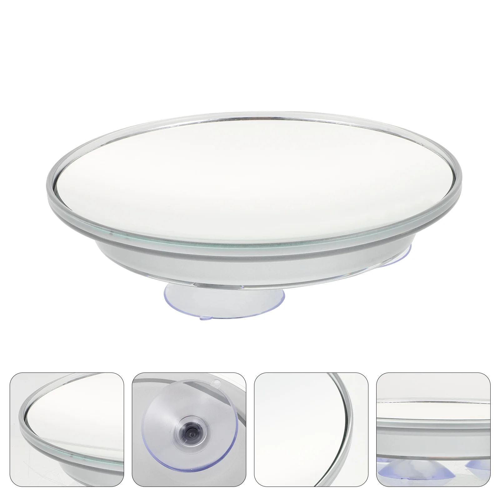 High Magnification Bathroom Mirror Flexible Makeup Mirror 20X Magnifying Mirror With Suction Cups Cosmetics Tools Round Mirror bathroom cabinet high gloss white 32x25 5x190 cm chipboard
