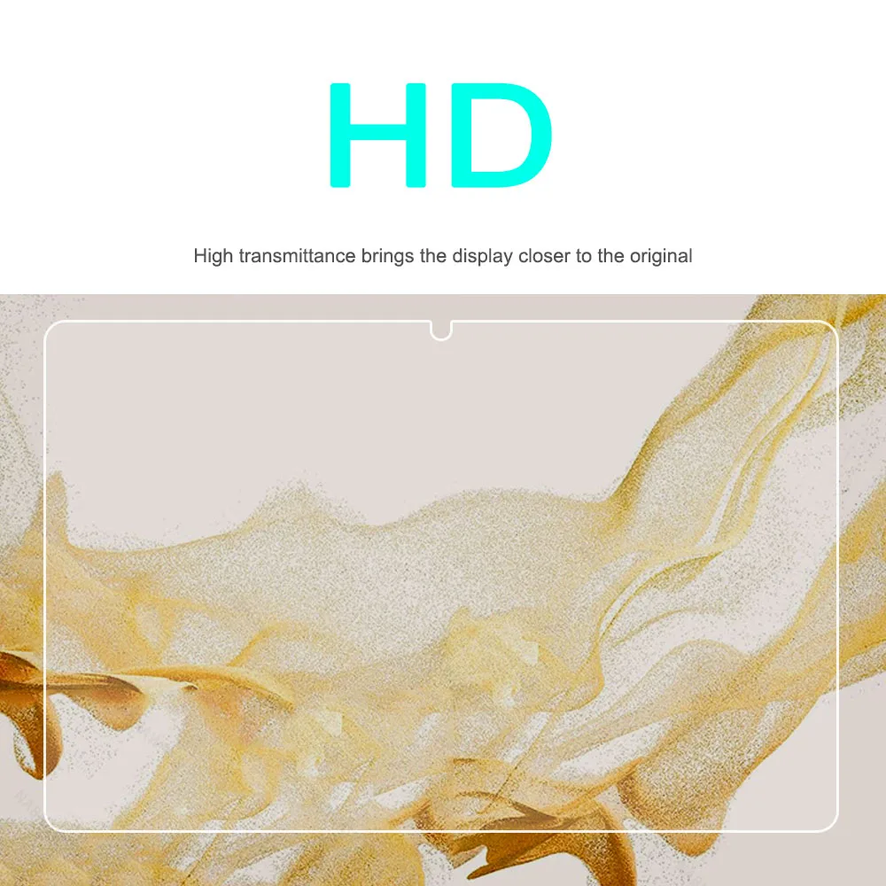 2 Pieces Oleophobic-Proof HD Scratch Proof Tempered Glass Screen Protector For Samsung Galaxy Tab S9 WiFi 5G 11 Inch Film 5