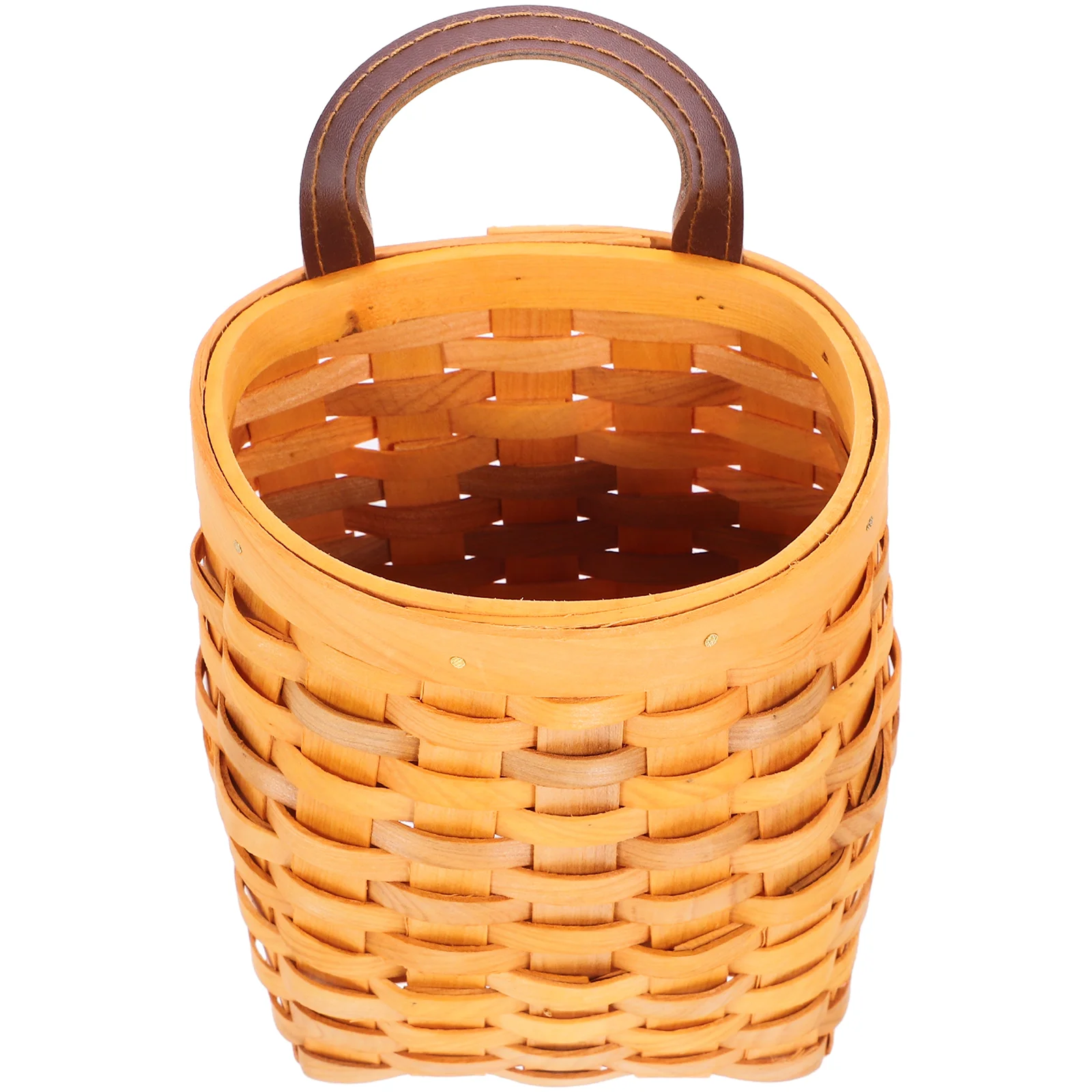 

Handwoven Wall Hanging Basket Ginger Garlic Basket Hanging Woven Storage Basket