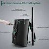 KINCASE High Quality Anti-theft Men Backpack Foldable 15.6inch Laptop Backpack Cut-proof /USB Charge/TSA Lock/Rfid Block Travel 1