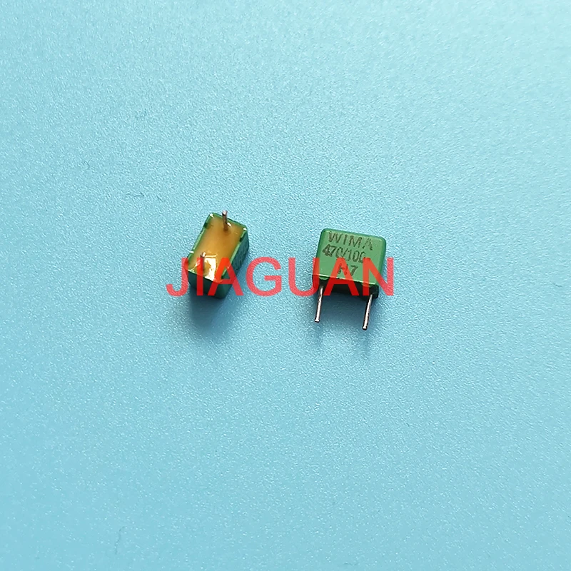 

20PCS NEW green WIMA FKP2 470PF 100V 0.47NF 471/100v PCM5 Audio 470P hot sale FKP-2 471 P5MM