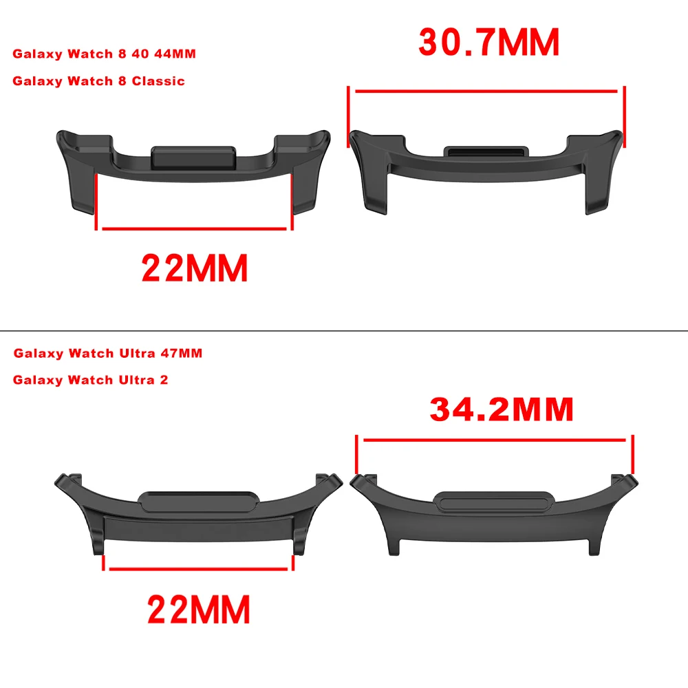 Leder-Silikon-Hybrid-Armband für Samsung Galaxy Ultra(2025) Watch 8 9 40/44mm Smartwatch-Band für Galaxy Watch Ultra 47 8Class – Detail 1