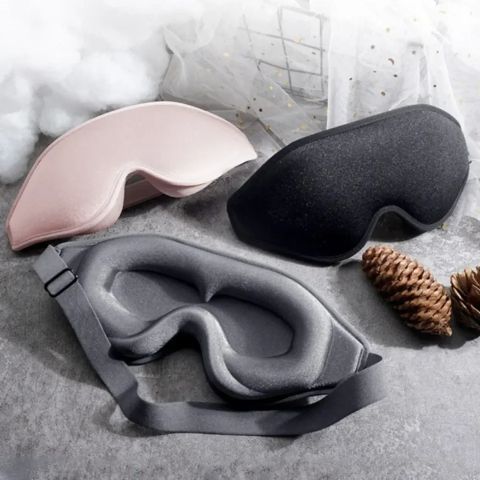 3D Adjustable Depth Sleep Eye Mask for Travel