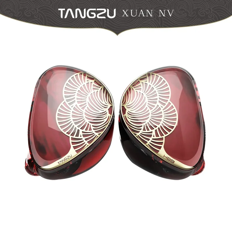 TANGZU & HBB XUANNV Dual Dynamic Driver Studio Monitor Audiophile Stereo Bass Earphone with 0.78mm Detachable Cable 3