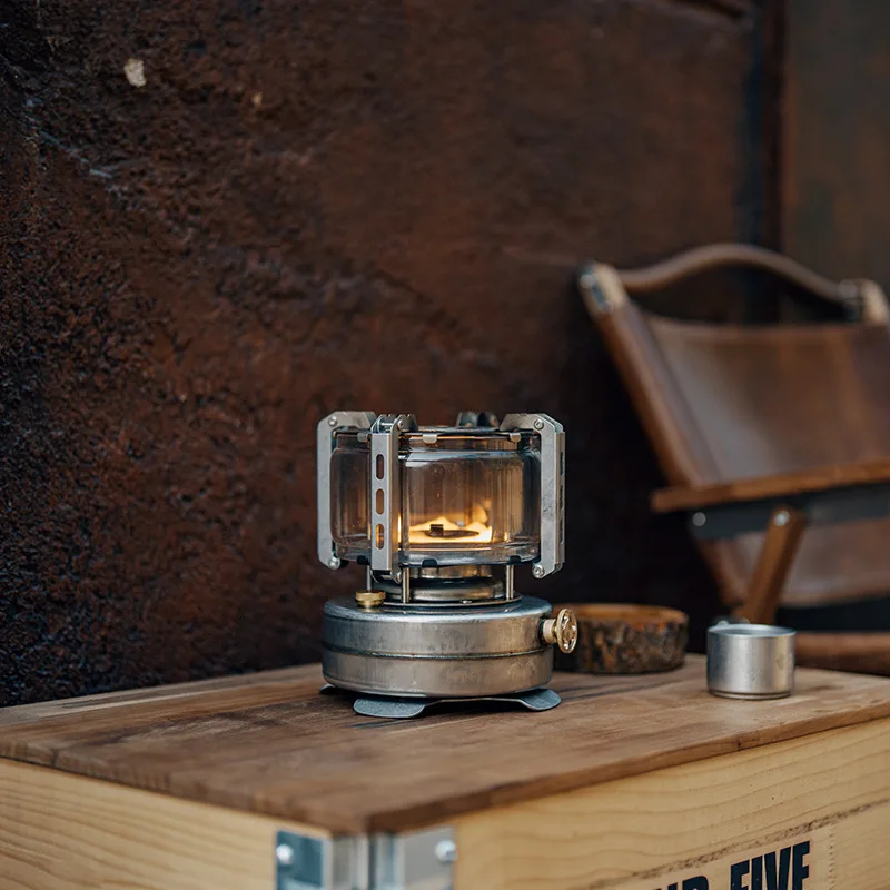 Goout Springhill Kerosene Stove Heater Outdoor Camping Small Retro Outdoor Camping Fire Lamp Stove Lamp Indoor Tea Making