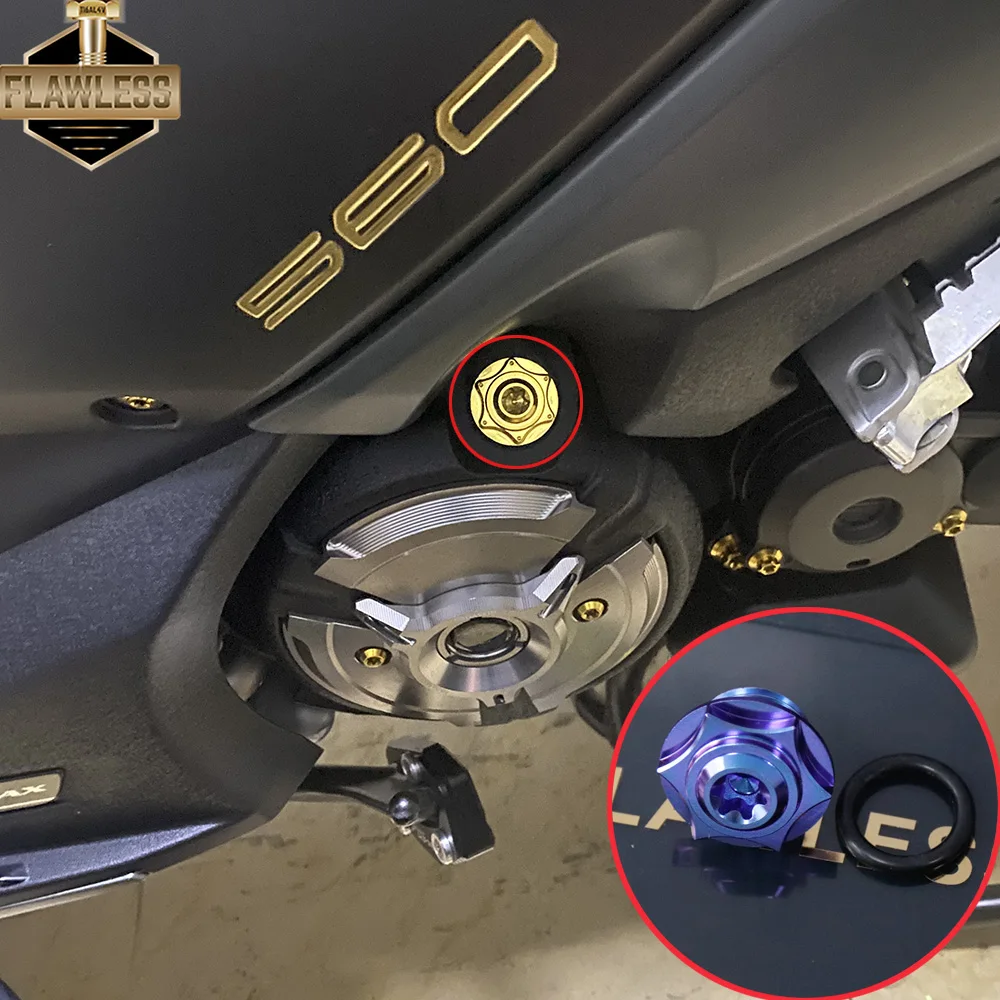 flawlesti gr5 titanium bolt sprocket exhaust pipe traseiro 01