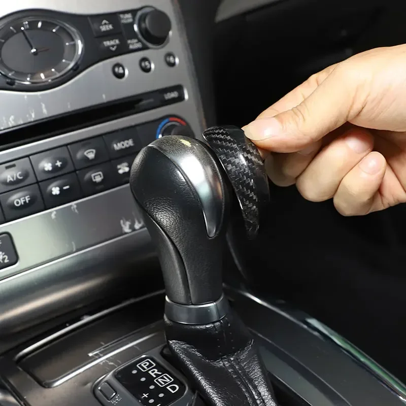

Накладка на головку шестерни автомобиля из углеродного волокна для Nissan патруль 2013 2014 2015 2016 2017