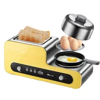 ~Egg Boiler Multi-Function Breakfast Maker Automatic Toaster Toast Steam Eggs Toaster toaster 1