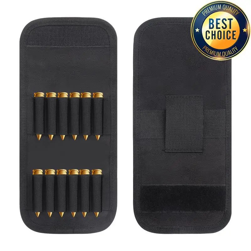 Nylon Tactical 12 Round Rifle Ammo Pouch for Hunting