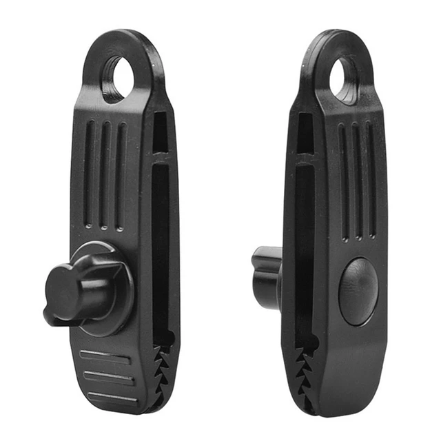 4Db Új Frissítés Kültéri Ponyvás Szél Kötélbilincsek Újrahasznosítható Napellenző Hegymászó Kemping -Lombkorona Kiegészítők Támogató Sátor Klip - Image 3