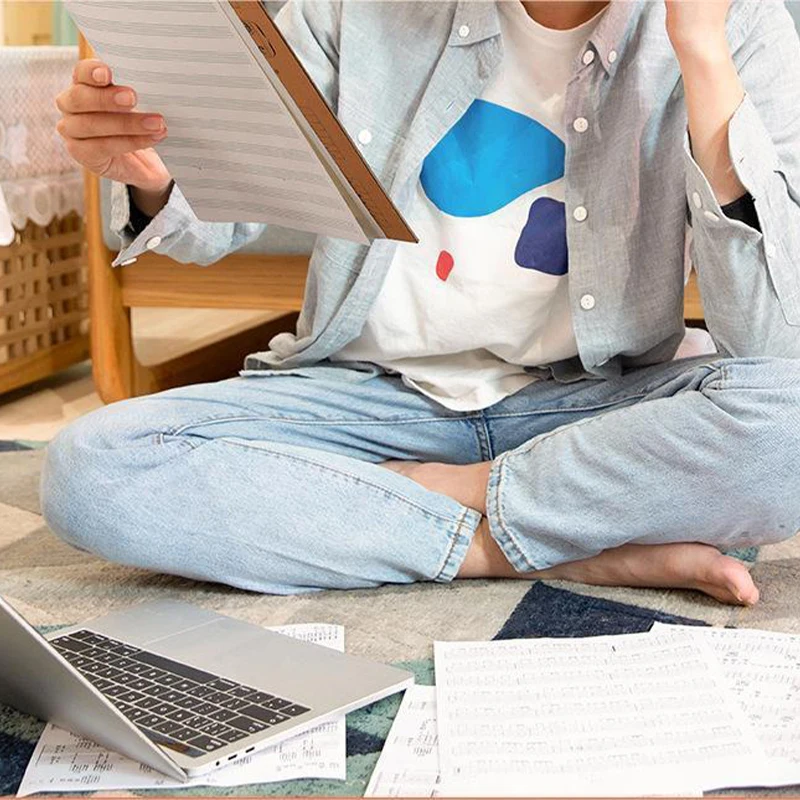 Universal Piano Keyboard Notebook Memo Notebook Bound Music Diary Sketchbook Student Journal School Notepad Stationery Office