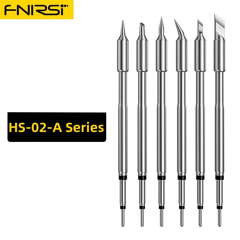 FNIRSI-Kit de substituição de cabeça de solda, série HS-02, B2, C2, JS, I, K, Ku, HS-02A, B Series