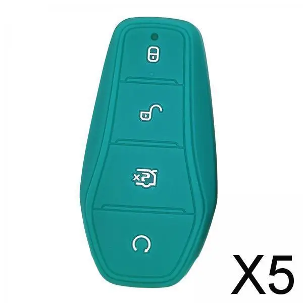 

5X Car Entry Remote Control Key Fob Cover Case Protector for Byd