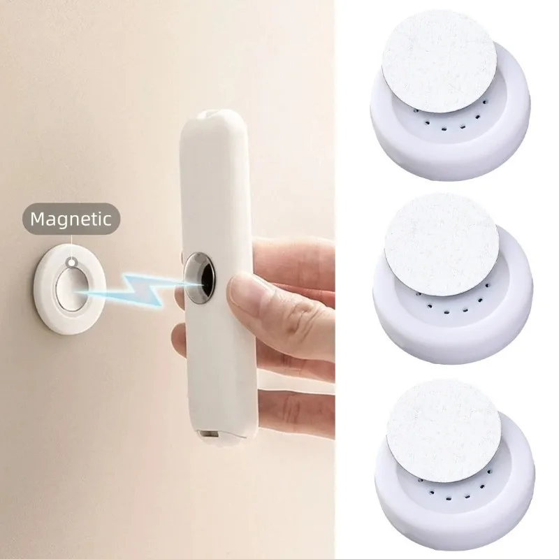 Strong Magnetic Hook Wall-mounted Anti-lost Magnet Remote Control Refrigerator Storage Rack Sticker Household Hooks Home Garden