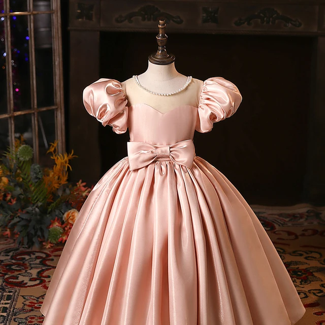 Déguisement princesse robe satinée fille