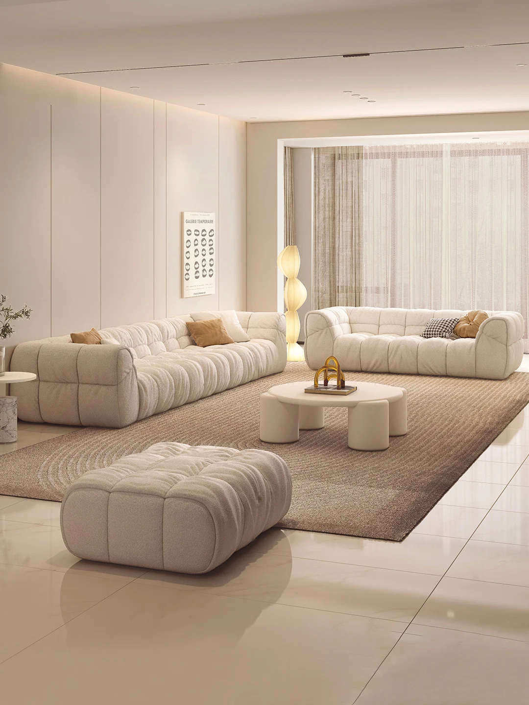 Modern Cream Couch visitchile.cl