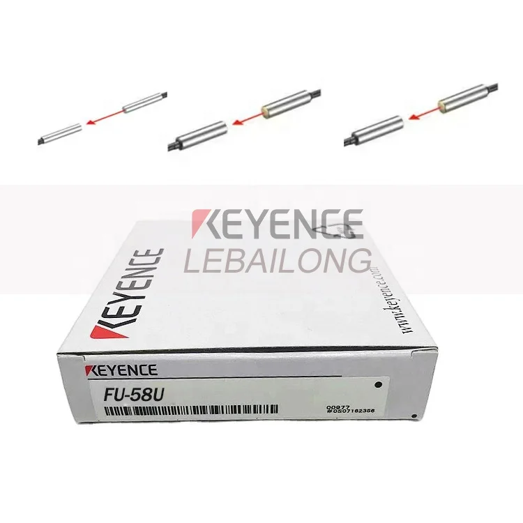 

Brand new KEYENCE FU-58U plastic optical fiber sensor for Fibre Unit Thrubeam type