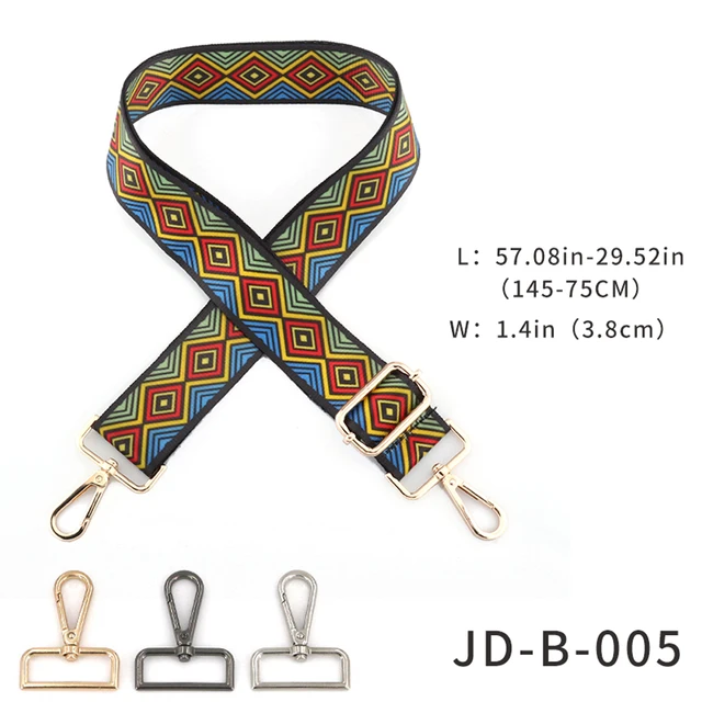 Handbag Straps for Crossbody Adjustable Bag Accessories Belt For Bag Accessories Handbag Belt Wide Nylon Shoulder bag Straps JD-B-005