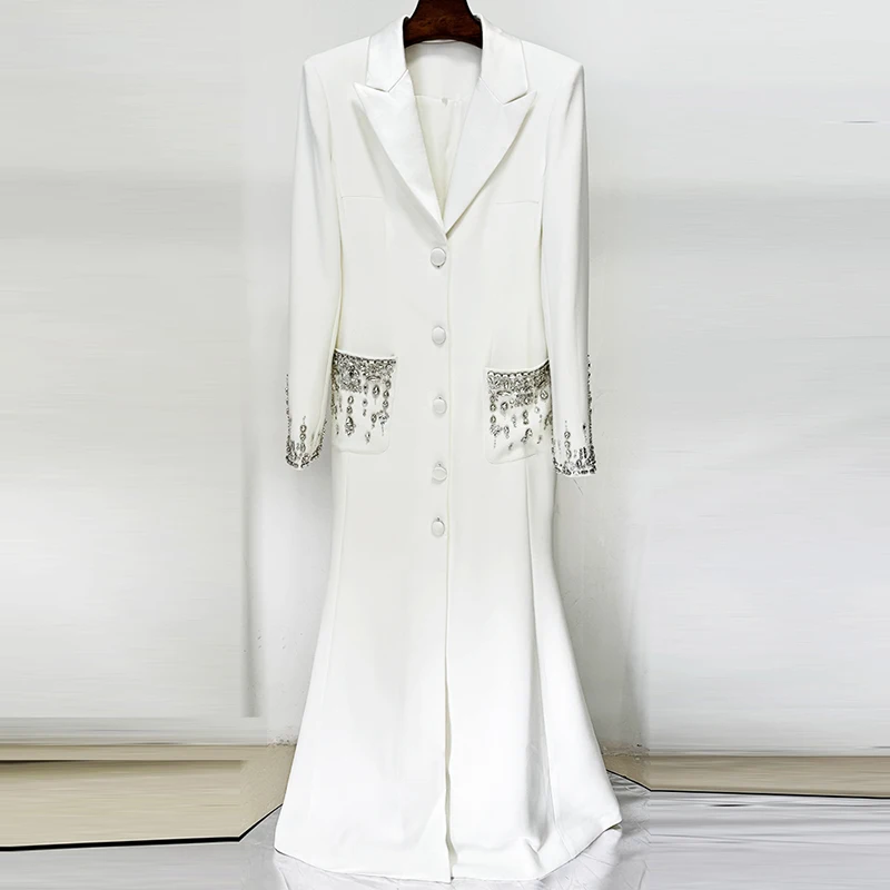 شارع العليا أحدث 2025 مصمم أزياء المرأة طويلة الأك...