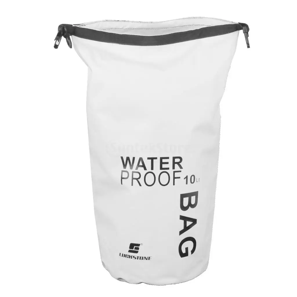 Bolsa impermeable para natación, saco seco de colores de camuflaje, almacenamiento para kayak, pesca, Rafting, 2L, 5L, 10L, 15L