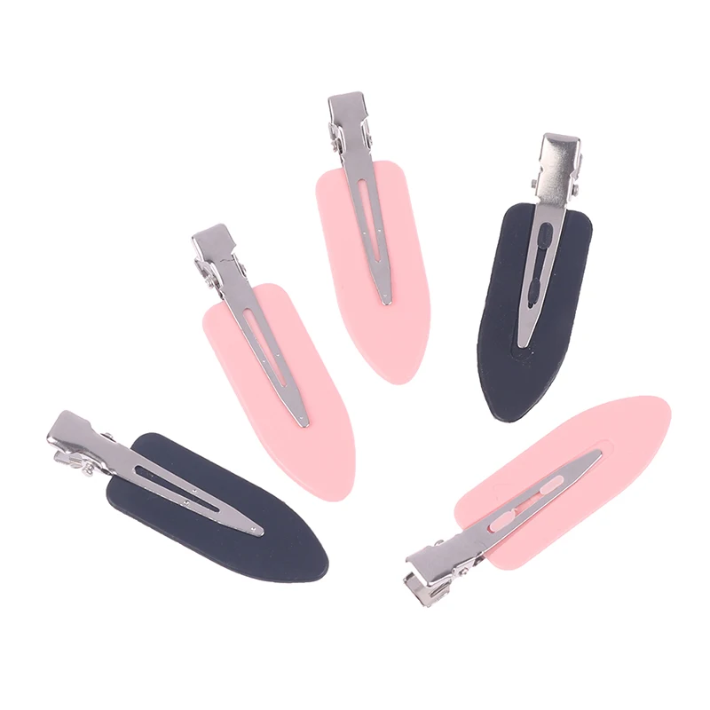Description Picture 3 of item10pcs/set No Bend Seamless Hair Clips Makeup Clip Seamless Barrettes Salon Styling Fixed Accessories Washing Face Accessories