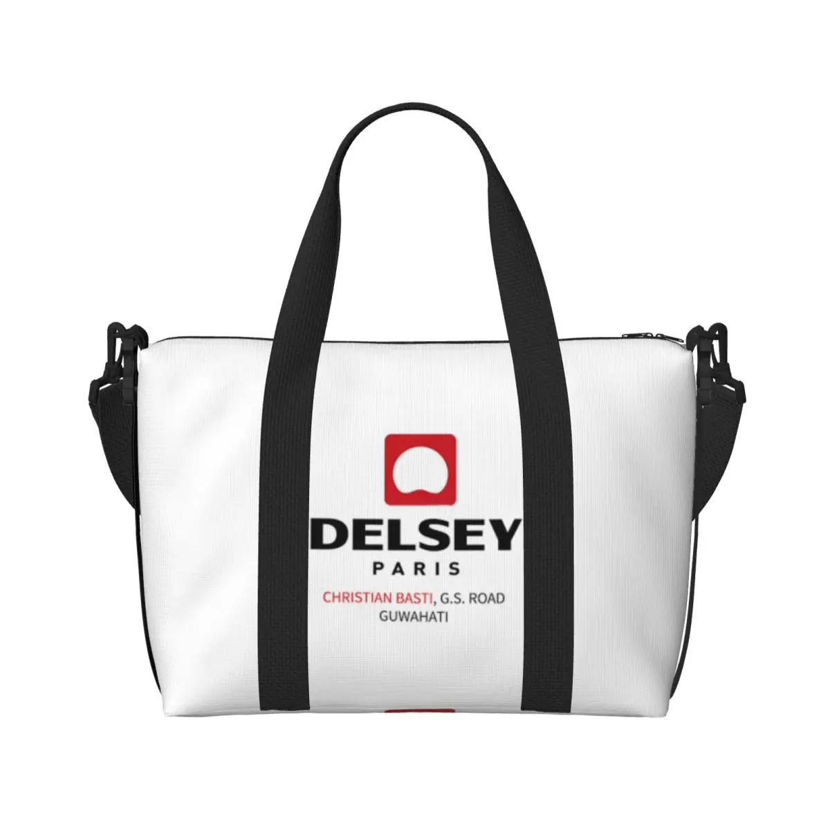 Large DELSEYS Tote Bag for Women Shoulder Shopper Beach Gym Travel Bag