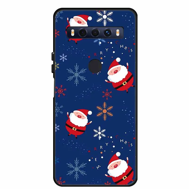 Christmas Silicone TPU Soft Phone Case Cover - Festive Protector