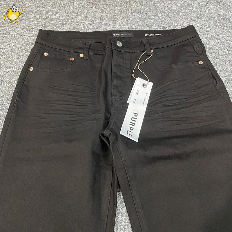 Best Quality Vintage Washed Black Jeans Pants Men Woman Casual Hip Hop High Street Autumn Trousers Fashion Simple 5