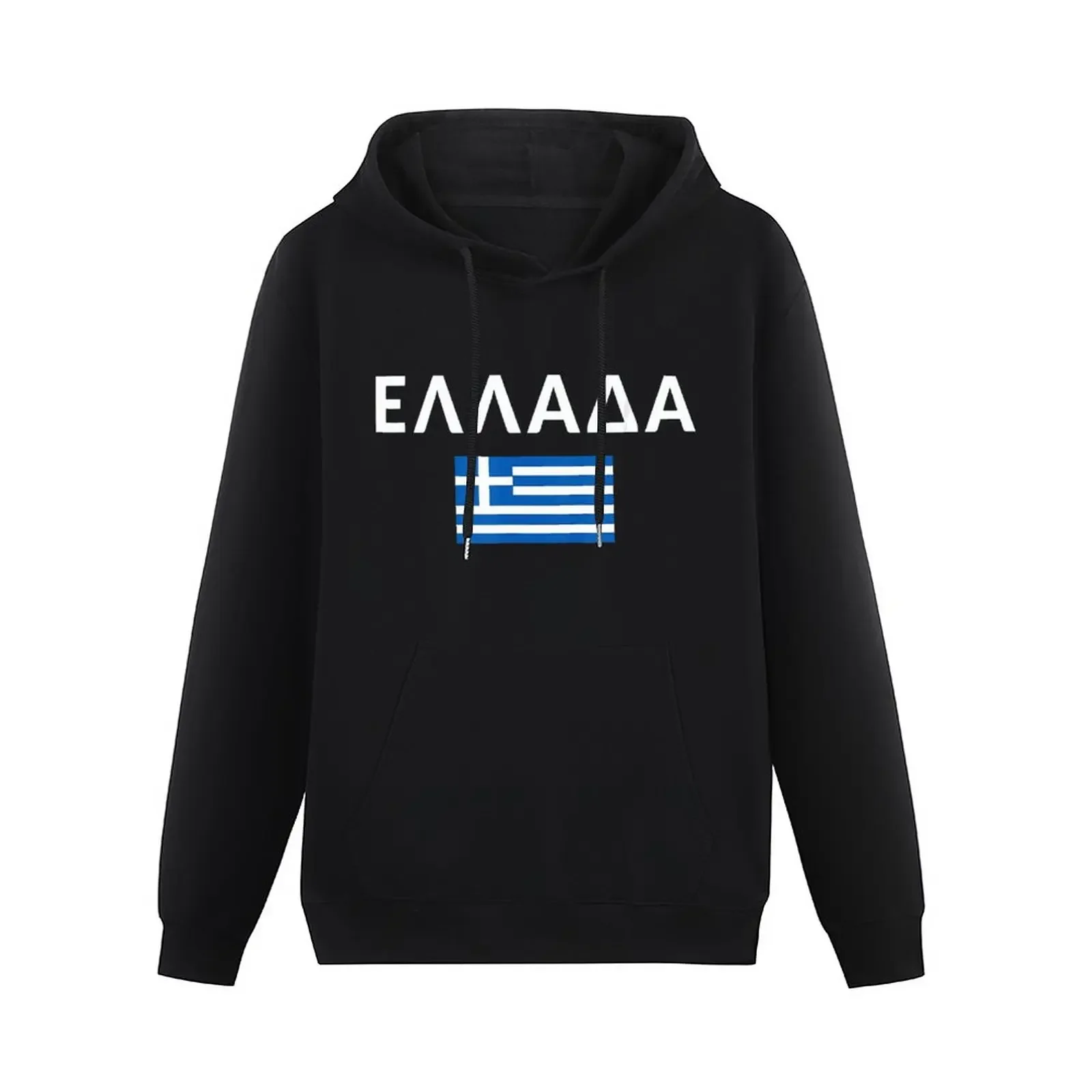 

Толстовка унисекс с капюшоном, хлопок, флаг Греции, карта греческой страны, пуловер в стиле хип-хоп