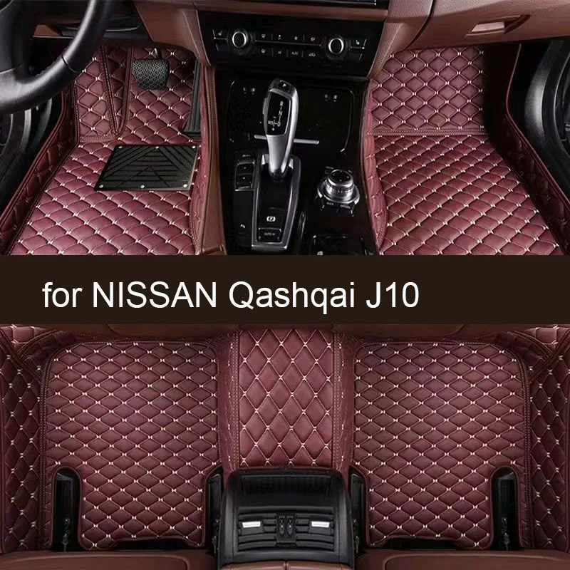 

Car Floor Mats for NISSAN Qashqai J10 2006-2015 Accessories Customized Auto Carpets