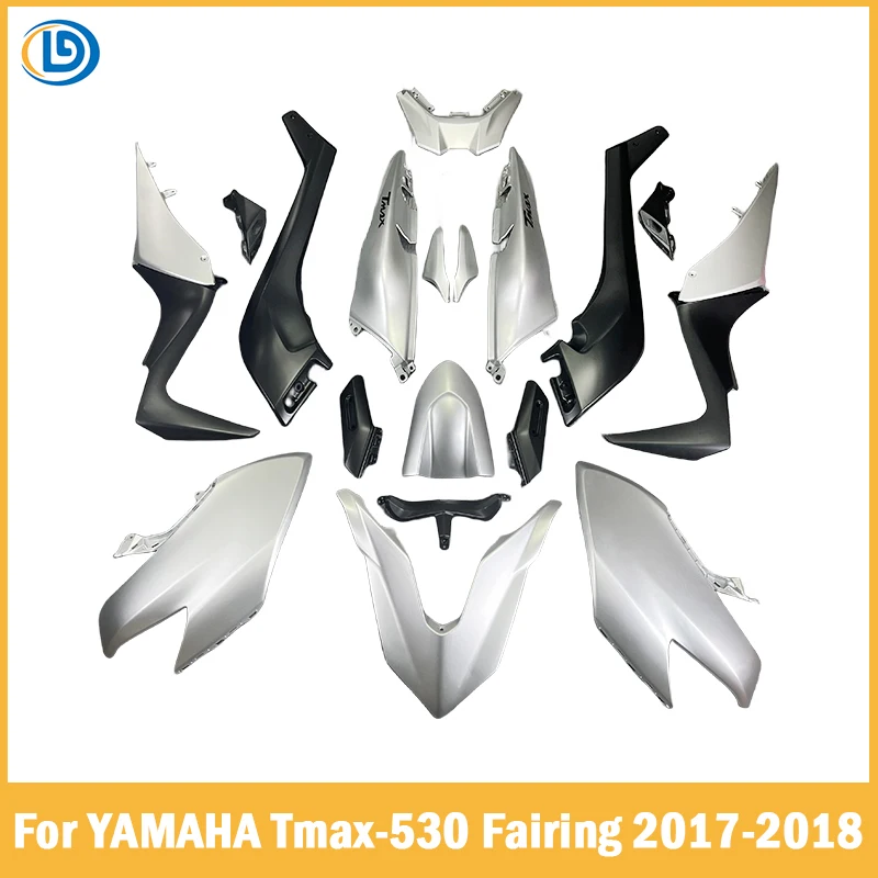 

For Yamaha TMAX530 TMAX 530 2017-2018 Motorcycle Accessories Bodywork Set High Quality Injection ABS Full Fairings Panel Kit