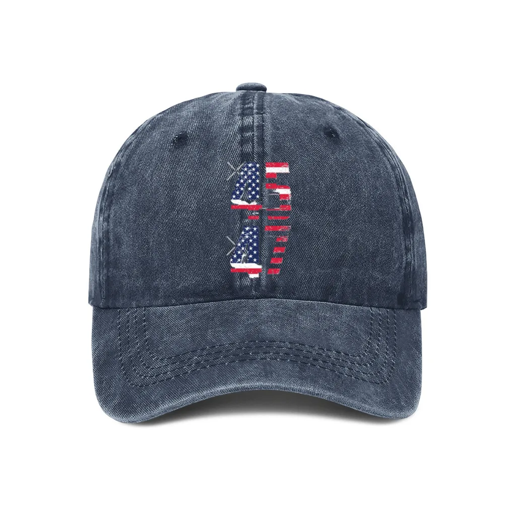 thumbnail image 1 of 45 47 Gorra de béisbol genial Trump 2024 Gorras de vaquero para hombre Gorras con visera para mujer, 1 of 5