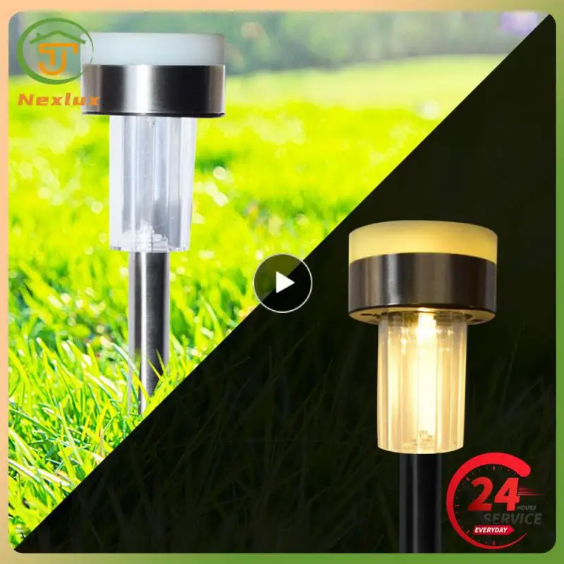 

Outdoor Solar Lights Garden Lights Solar Powered Lamp Lantern Waterproof Landscape Lighting Pathway Yard Lawn Garden Decoration