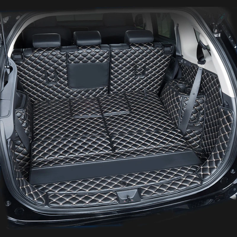 For Mitsubishi Outlander 2019 2021 5 7 Seat Black Trunk Mat Durable