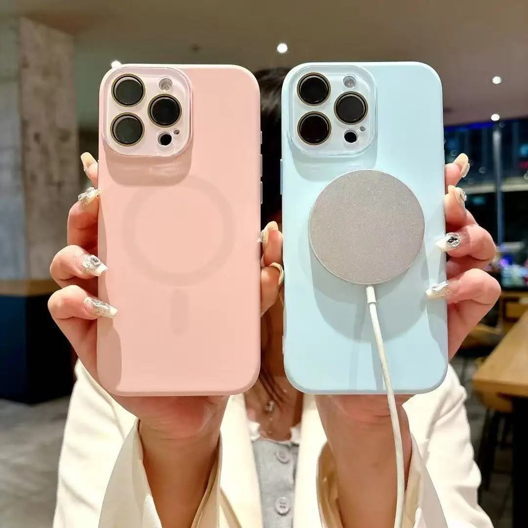 Premium Liquid Silicone Magnetic Lens Protective Cover