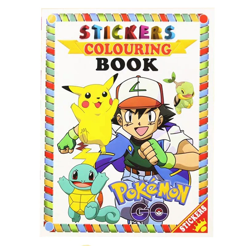 Pokemon Anime Creative Cartoon Painting Coloring Book Pokemon