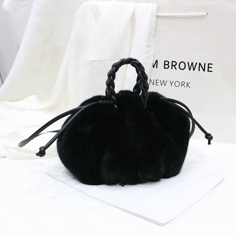 Summer High Quality Women's Handbag Luxury Artificial Wool New Cloud Bag Advanced Underarm Shoulder Bag Charming Women's Bag