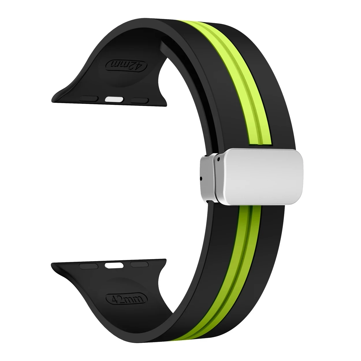 Premium Silicone Smartwatch Band - Durable & Stylish Replacement Bracelet