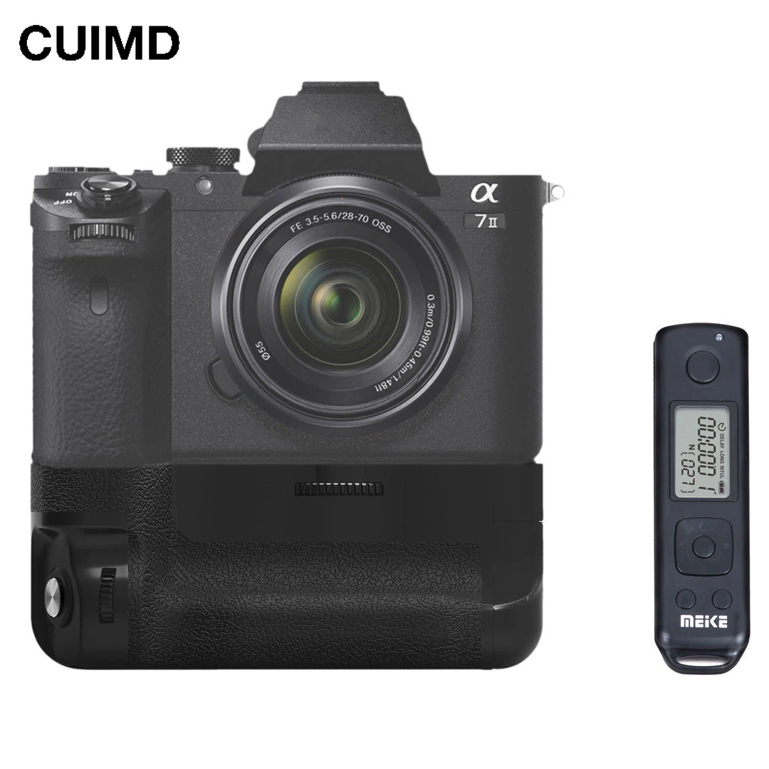 Mk-A7Ii Pro Impugnatura Per Batteria Di Controllo Wireless Integrata Per Sony A7 Ii A7R Ii A7S Ii Come Per Sony Vg-C2Em