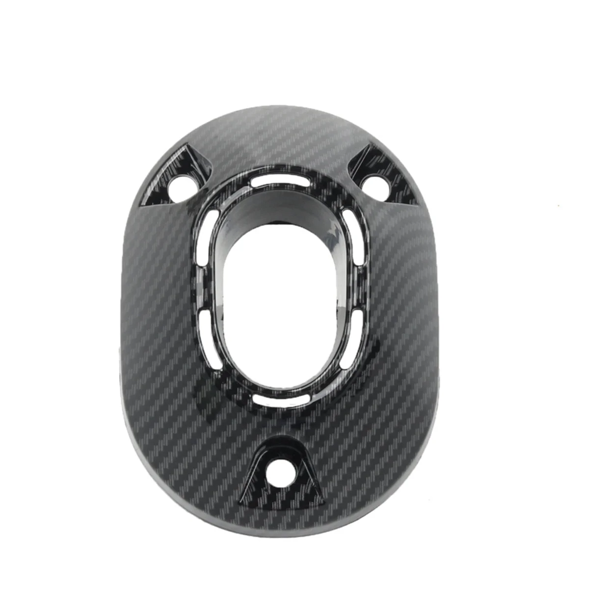 Motorcycle Exhaust Pipe Cover Protective Cover for Honda PCX 160-Rear Muffler Exhaust Tail Carbon Fiber