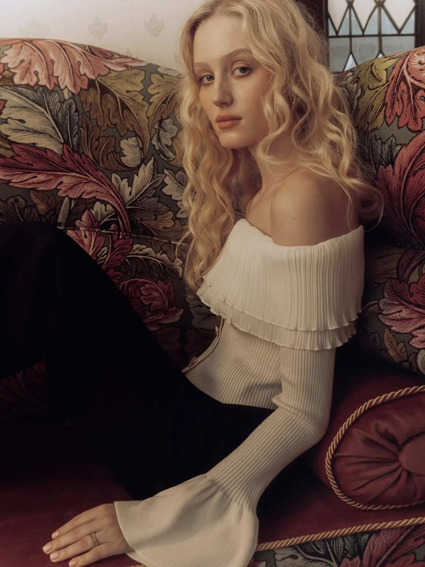 Knit Backless Sweater Pullover Female Patchwork Ribbed Off-Shoulder Slim Fashion Y2k Autumn Top Women's Knitwear Pullover