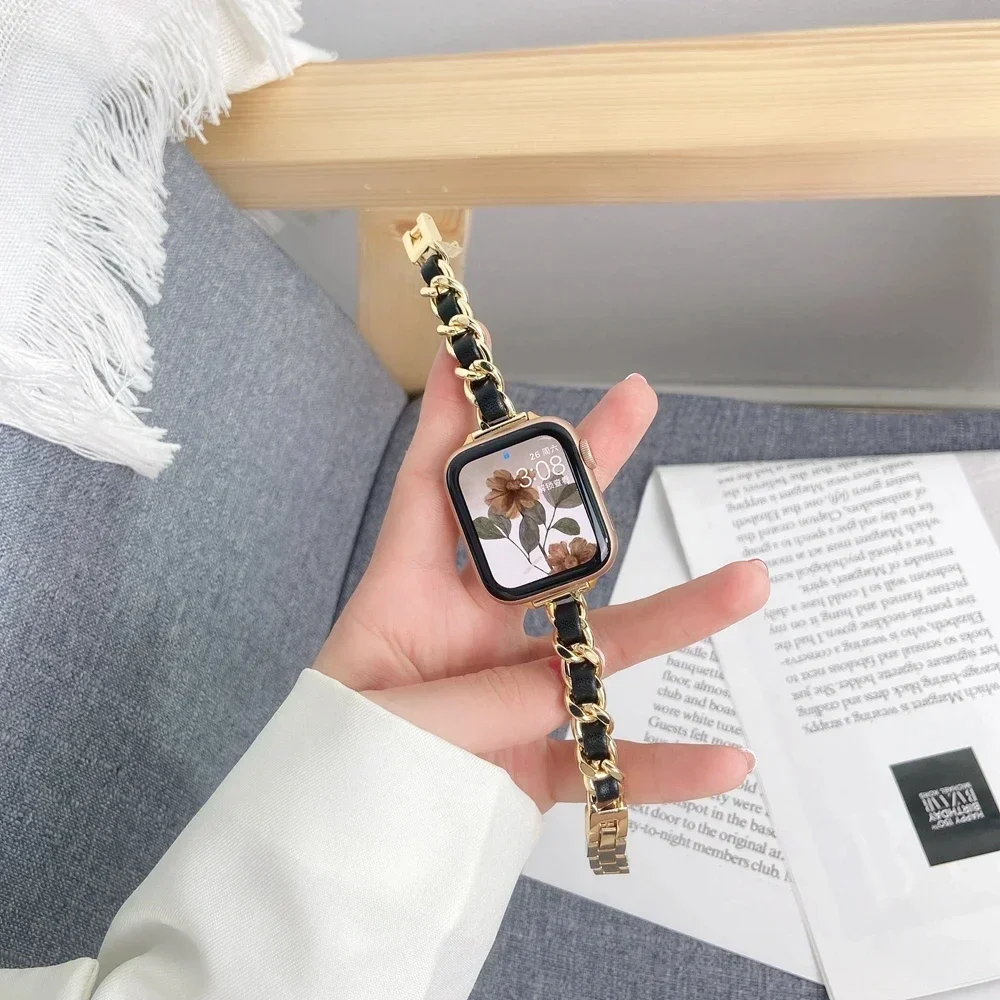 Premium Stainless Steel Watch Band - Elegant Metal Bracelet Strap