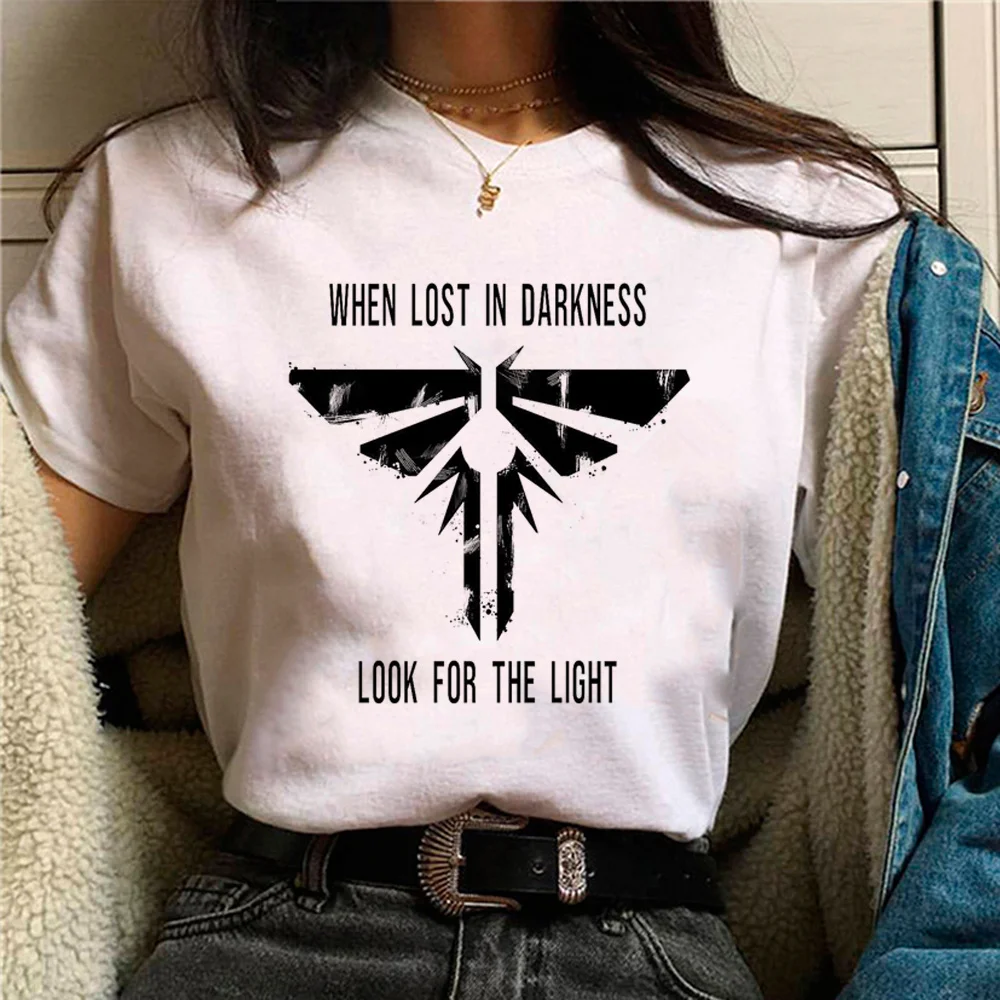 L'Ultimo Di Noi Top Women Y2K Harajuku Tee Abiti Firmati Femminili